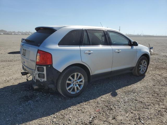 2FMDK3K92DBB14252 - 2013 FORD EDGE LIMITED SILVER photo 3