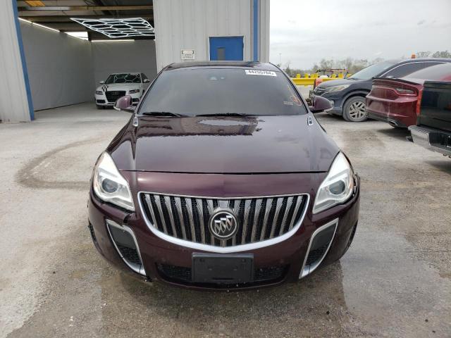 2G4GT5GX7H9122938 - 2017 BUICK REGAL GS Марун фото 5