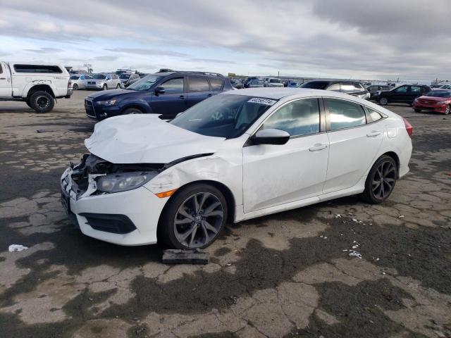 2HGFC2F59GH564687 - 2016 HONDA CIVIC LX WHITE photo 1