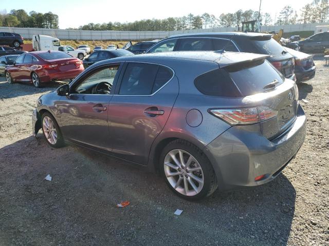 JTHKD5BH9D2140022 - 2013 LEXUS CT 200 CHARCOAL photo 2