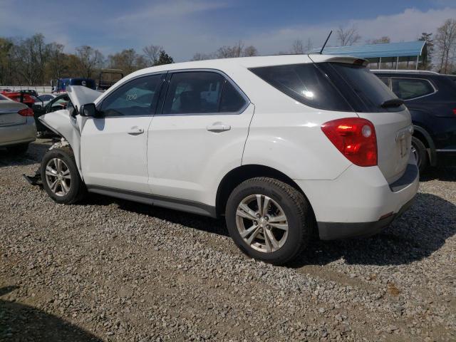 2GNALLEK4F1178036 - 2015 CHEVROLET EQUINOX L WHITE photo 2