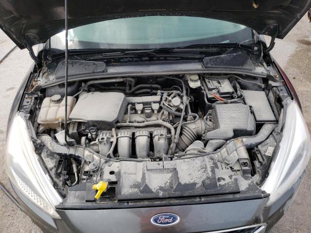 1FADP3E2XHL313954 - 2017 FORD FOCUS S SILVER photo 11