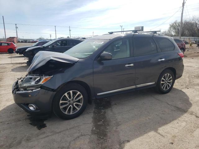 5N1AR2MM1EC632459 - 2014 NISSAN PATHFINDER S 灰色 照片 1