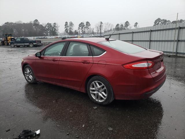 3FA6P0HD2FR177063 - 2015 FORD FUSION SE RED photo 2