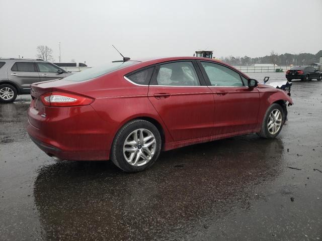 3FA6P0HD2FR177063 - 2015 FORD FUSION SE RED photo 3