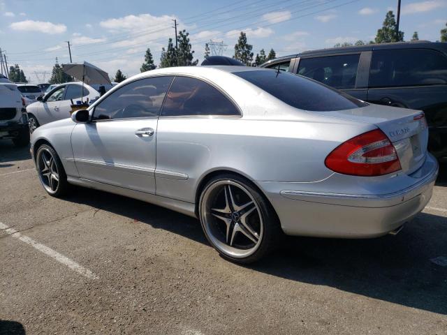 WDBTJ65J53F044560 - 2003 MERCEDES-BENZ CLK 320C SILVER photo 2