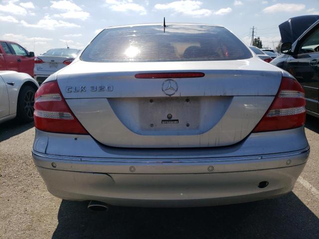 WDBTJ65J53F044560 - 2003 MERCEDES-BENZ CLK 320C SILVER photo 6