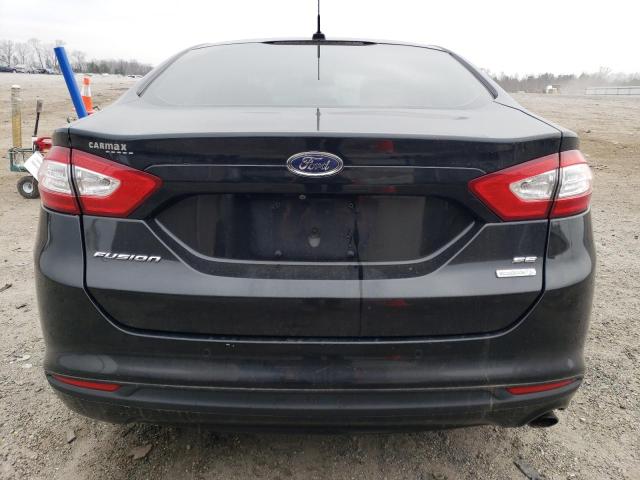 3FA6P0HD3FR122542 - 2015 FORD FUSION SE BLACK photo 6