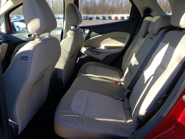 MAJ6S3GLXKC300027 - 2019 FORD ECOSPORT SE RED photo 11
