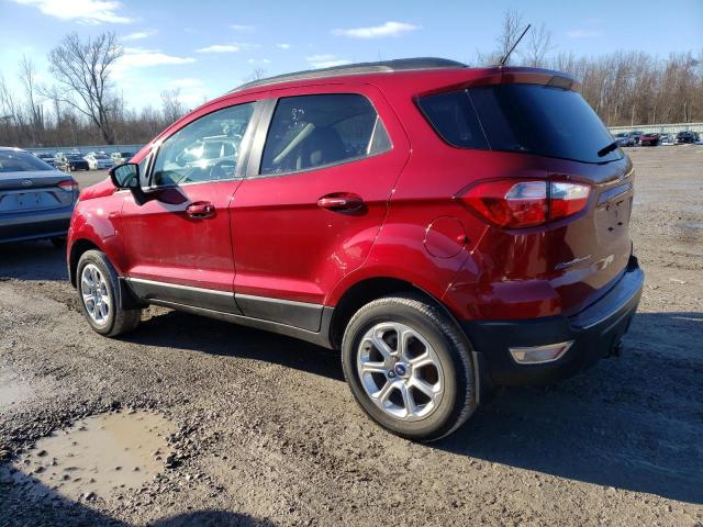 MAJ6S3GLXKC300027 - 2019 FORD ECOSPORT SE RED photo 2