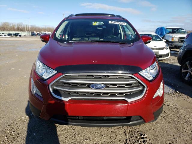 MAJ6S3GLXKC300027 - 2019 FORD ECOSPORT SE RED photo 5