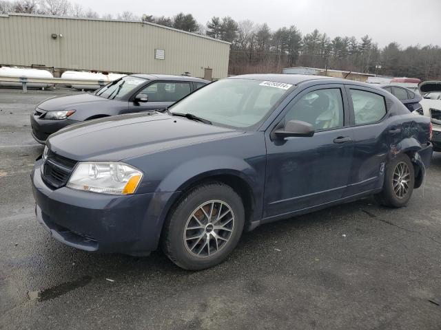 1B3LC46J18N252738 - 2008 DODGE AVENGER SE BLUE photo 1