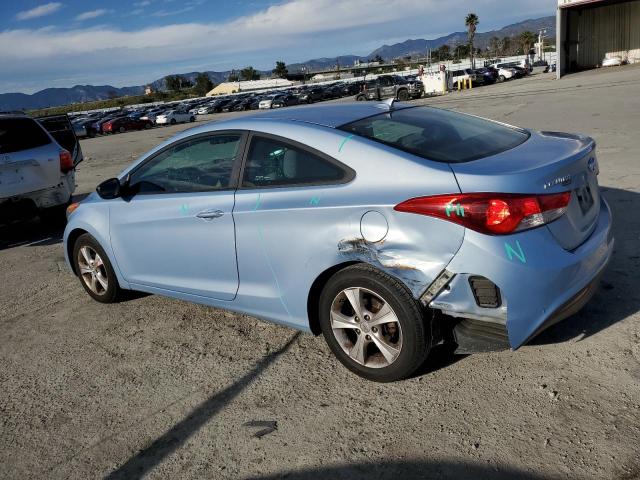 KMHDH6AE6DU015006 - 2013 HYUNDAI ELANTRA CO GS BLUE photo 2