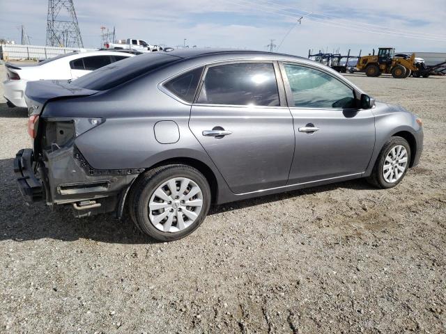 3N1AB7AP1HL713493 - 2017 NISSAN SENTRA S GRAY photo 3