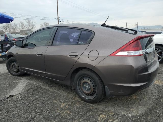 JHMZE2H57DS001658 - 2013 HONDA INSIGHT LX BROWN photo 2