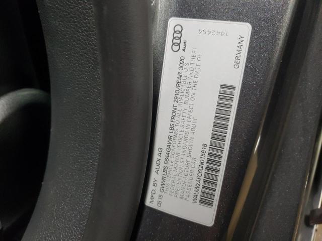 WAUW2AFC6GN015916 - 2016 AUDI S7 PRESTIGE GRAY photo 13