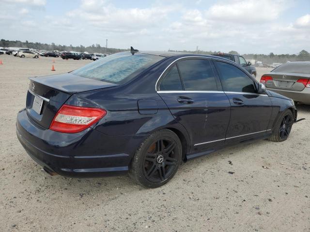 WDDGF56X68F139837 - 2008 MERCEDES-BENZ C 350 BLUE photo 3