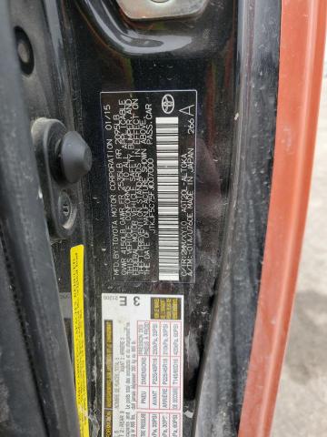 JTKJF5C75FJ007000 - 2015 TOYOTA SCION TC ORANGE photo 13