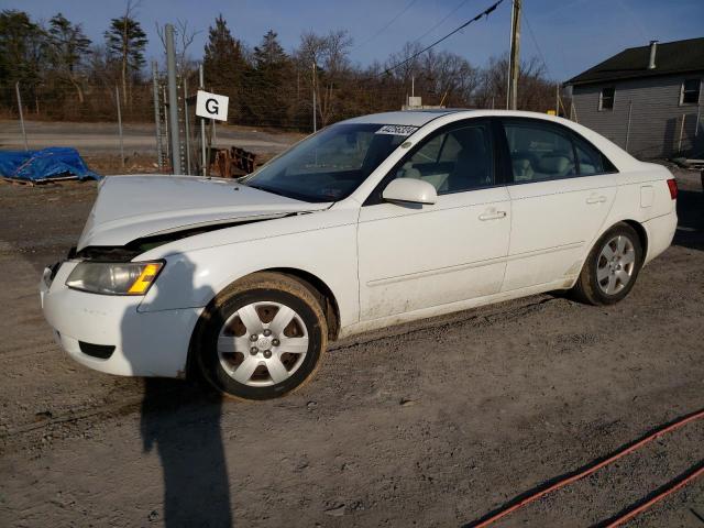 5NPET46C68H365125 - 2008 HYUNDAI SONATA GLS WHITE photo 1