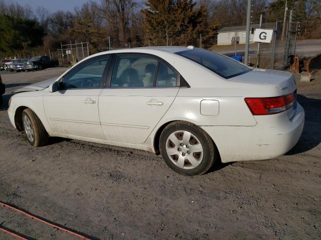 5NPET46C68H365125 - 2008 HYUNDAI SONATA GLS WHITE photo 2