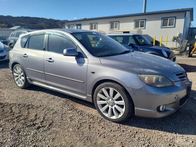 JM1BK343451299065 - 2005 MAZDA 3 HATCHBACK SILVER photo 4