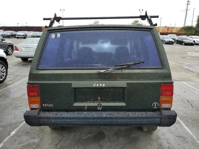 1J4FT28S8TL222690 - 1996 JEEP CHEROKEE SE GREEN photo 6