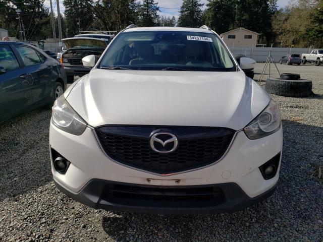 JM3KE4DY7F0532847 - 2015 MAZDA CX-5 GT WHITE photo 5