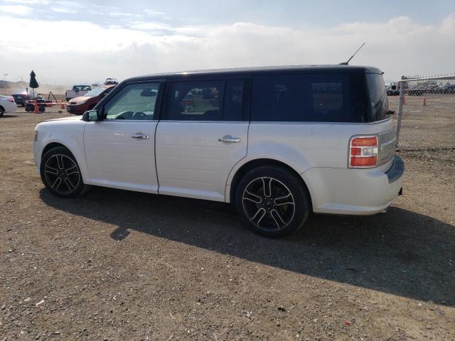 2FMGK5D88DBD24884 - 2013 FORD FLEX LIMITED WHITE photo 2