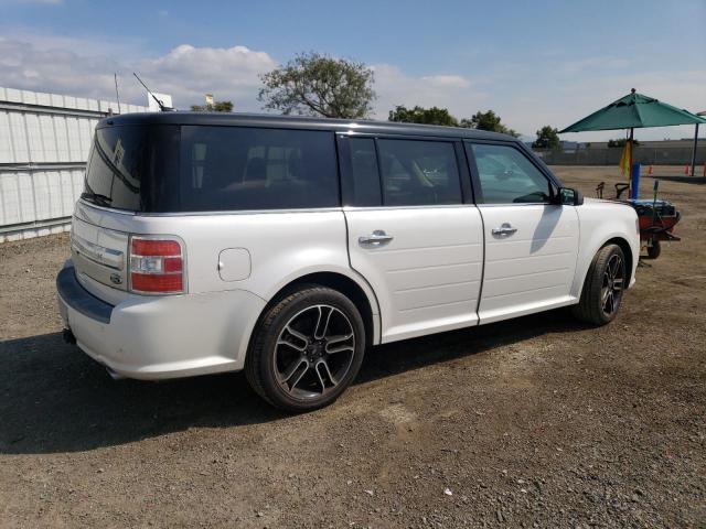 2FMGK5D88DBD24884 - 2013 FORD FLEX LIMITED WHITE photo 3