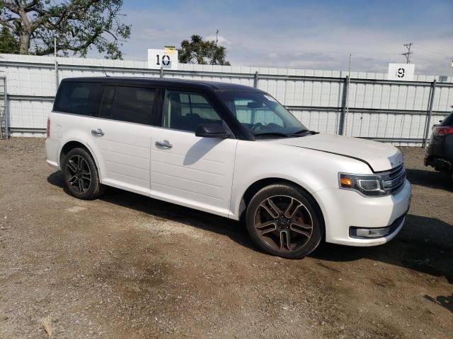 2FMGK5D88DBD24884 - 2013 FORD FLEX LIMITED WHITE photo 4