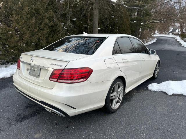 WDDHF8JB4EA829662 - 2014 MERCEDES-BENZ E 350 4MATIC WHITE photo 4