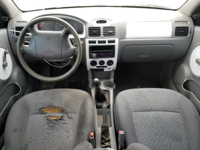 KNADC125736207524 - 2003 KIA RIO GRAY photo 8