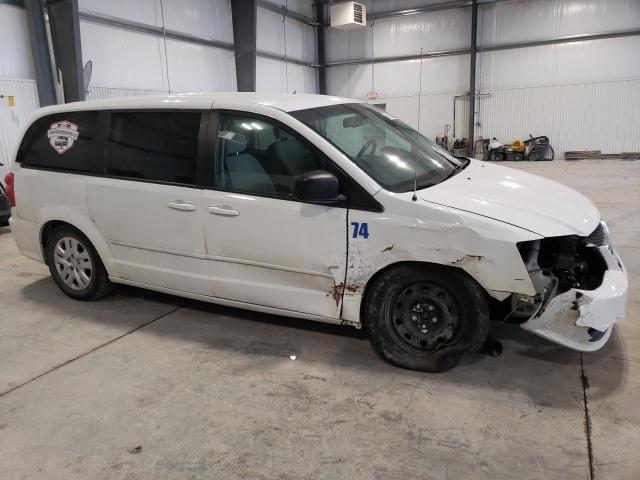 2C4RDGBG8FR647999 - 2015 DODGE GRAND CARA SE WHITE photo 4