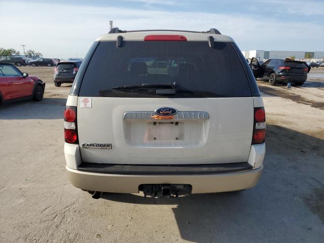 1FMEU64E08UB29942 - 2008 FORD EXPLORER EDDIE BAUER WHITE photo 6