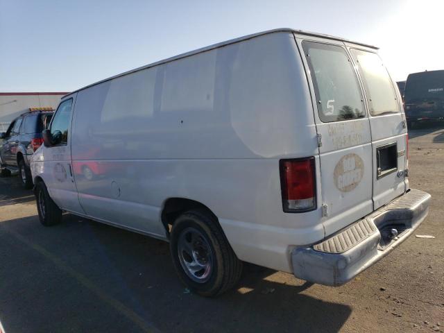 1FTRE1426YHB79054 - 2000 FORD ECONOLINE E150 VAN WHITE photo 2