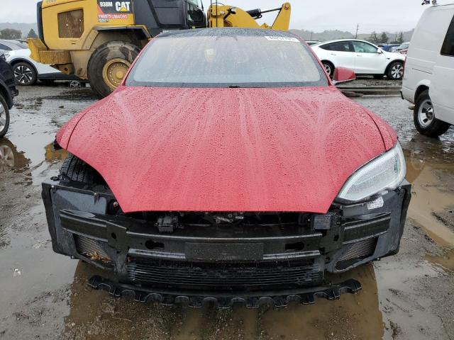 5YJSA1E27JF260422 - 2018 TESLA MODEL S წითელი ფოტო 5