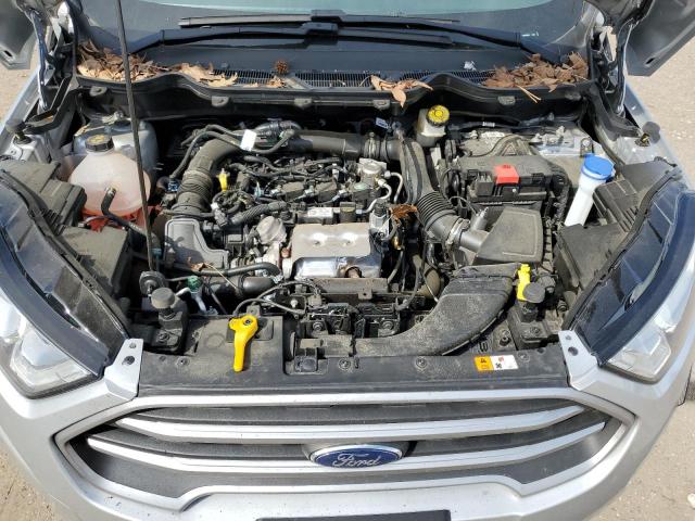 MAJ3S2GE6MC453666 - 2021 FORD ECOSPORT SE SILVER photo 12