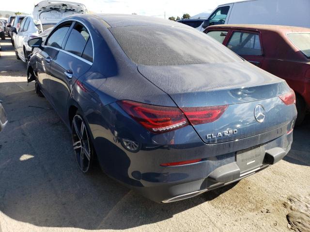 W1K5J4GB3PN328579 - 2023 MERCEDES-BENZ CLA 250 BLUE photo 2