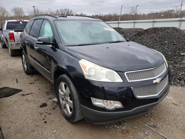 1GNKRLED7BJ274151 - 2011 CHEVROLET TRAVERSE LTZ BLACK photo 4