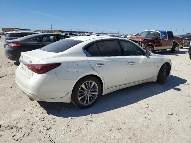 JN1EV7AP4JM363362 - 2018 INFINITI Q50 LUXE WHITE photo 3