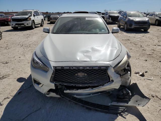 JN1EV7AP4JM363362 - 2018 INFINITI Q50 LUXE WHITE photo 5