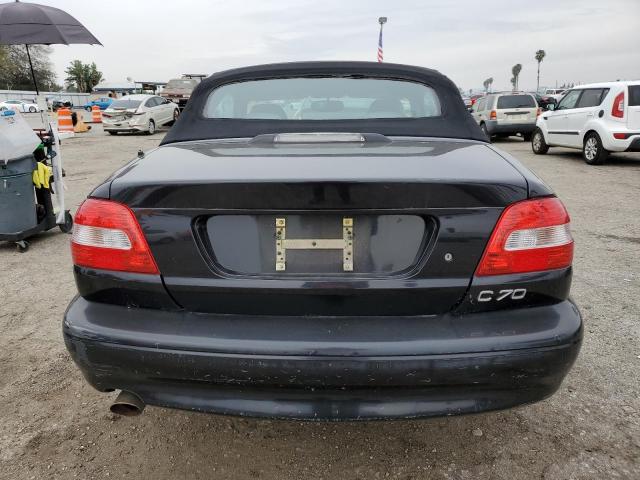 YV1NC62D64J048306 - 2004 VOLVO C70 HPT BLACK photo 6