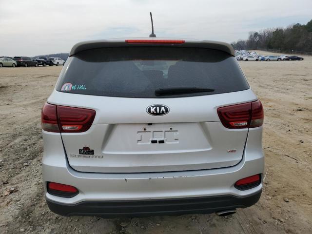 5XYPG4A33LG655147 - 2020 KIA SORENTO L SILVER photo 6