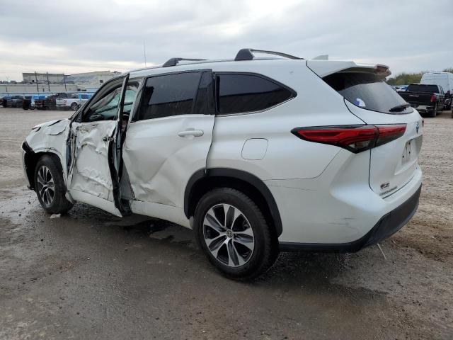 5TDGZRAH6LS029260 - 2020 TOYOTA HIGHLANDER XLE WHITE photo 2