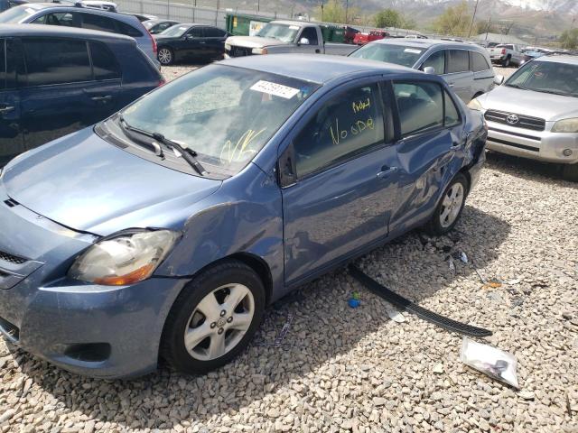 JTDBT923784026644 - 2008 TOYOTA YARIS BLUE photo 9