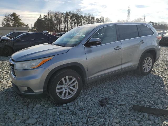 2014 TOYOTA HIGHLANDER LE, 