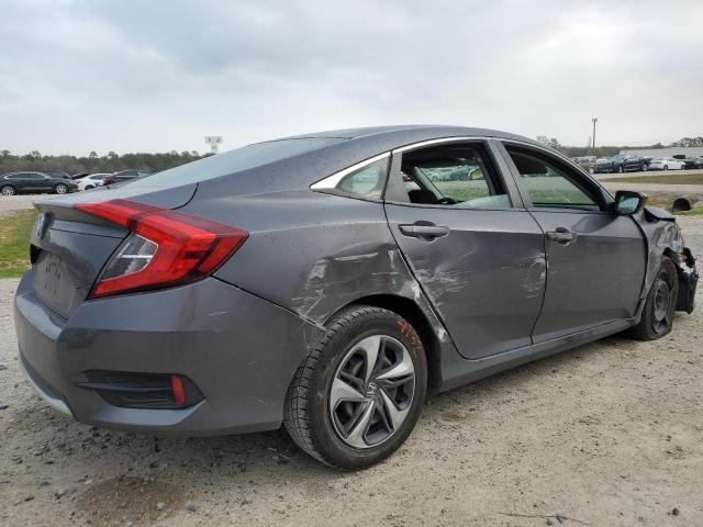 2HGFC2F67KH588021 - 2019 HONDA CIVIC LX CHARCOAL photo 3