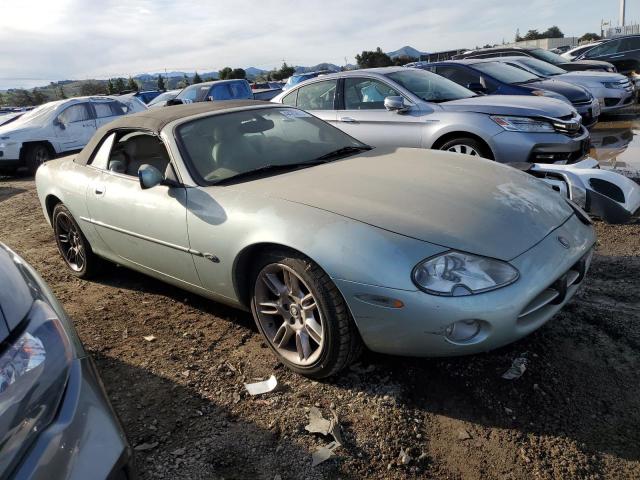 SAJDA42C51NA13560 - 2001 JAGUAR XK8 TURQUOISE photo 4