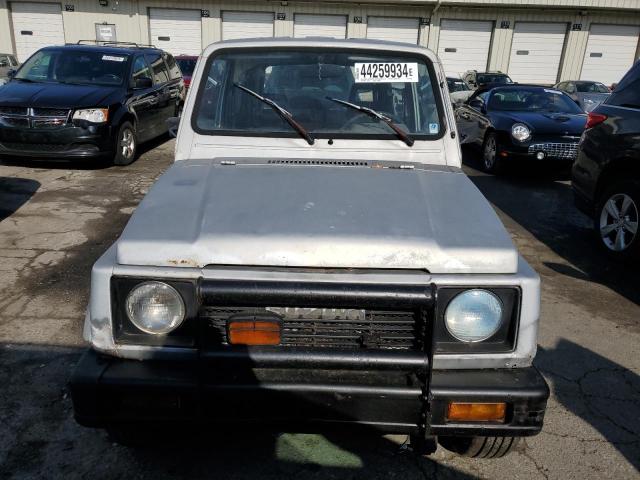 JS4JC51V5G4103952 - 1986 SUZUKI SAMURAI SILVER photo 5