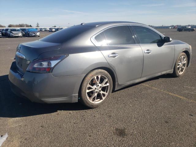 1N4AA5APXEC432732 - 2014 NISSAN MAXIMA S GRAY photo 3